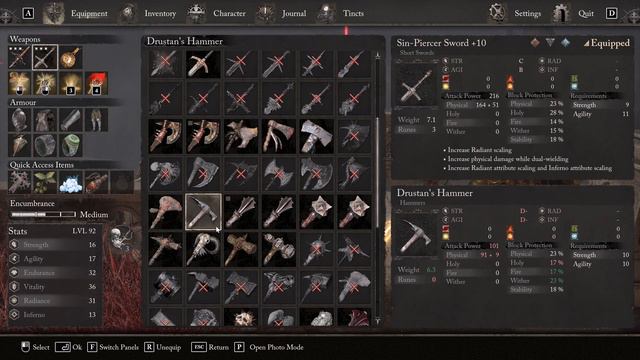 Ultimate Paladin Style End Game Build - Lords of the Fallen: Pieta's Sword смотреть онлайн