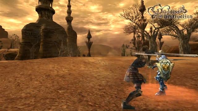 Lineage 2 Goddess of Destruction Knight Skills смотреть онлайн