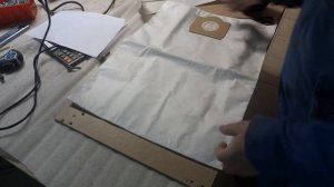 КАК сделать многоразовый мешок для строительного пылесоса?