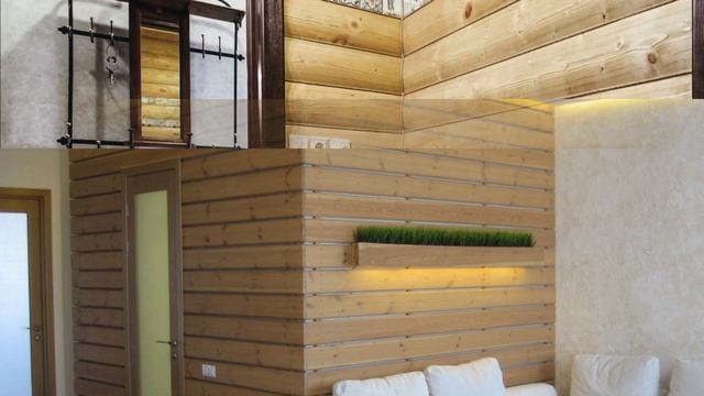 Блок-Хаус в Интерьере, Современный Ремонт Как отделать помещение БЛОК ХАУСОМ? смотреть онлайн