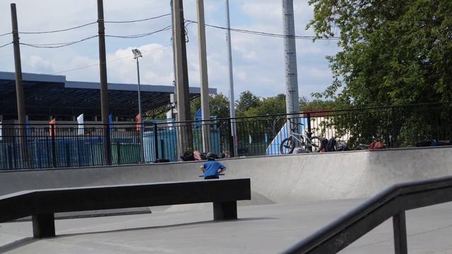 Доронин Дима - новички, контест Drive Scooters в скейтпарке г.Электросталь смотреть онлайн