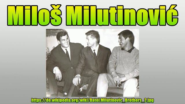 Miloš Milutinović смотреть онлайн