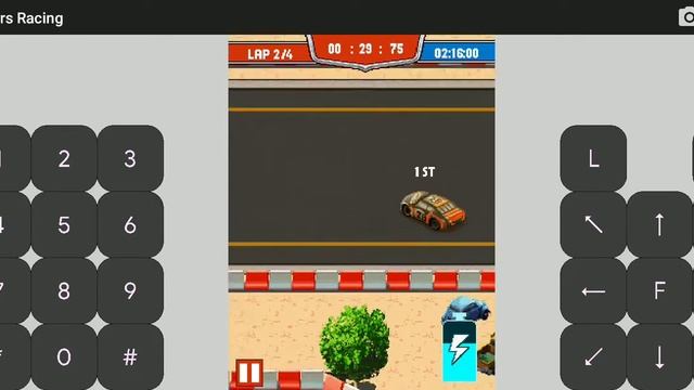 проходим Cars Racing для платформы Java часть 1. смотреть онлайн