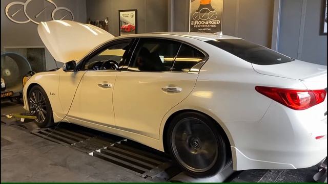 Q50 Redsport dyno w/ JB4 only смотреть онлайн