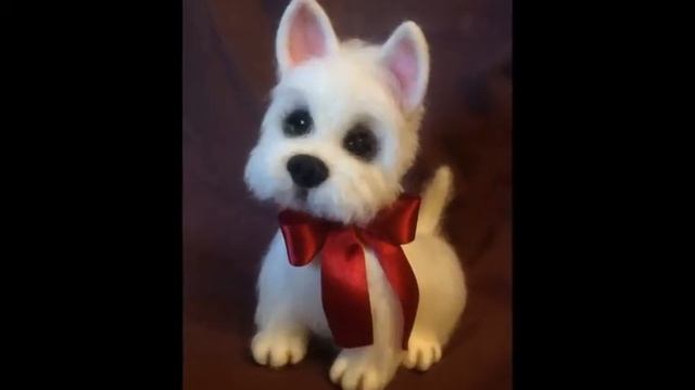 Чудесные, забавные валяные игрушки из шерсти смотреть онлайн