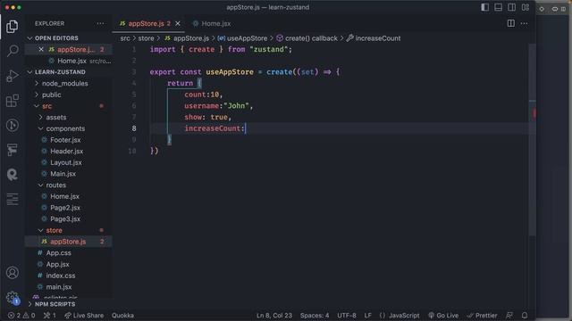 #2 React State Management with Zustand - Primitive State Management смотреть онлайн