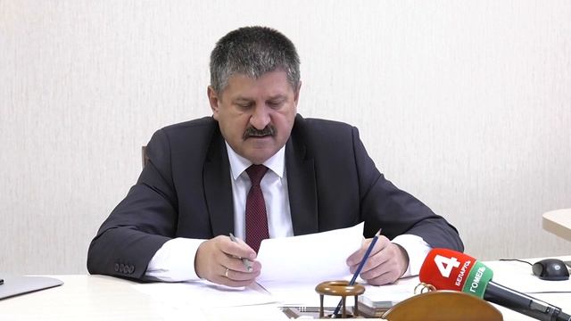 Председатель облисполкома Геннадий Соловей провёл приём граждан