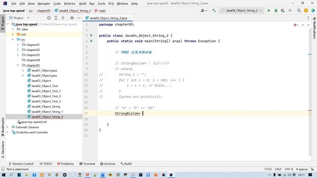 084 Java入门极速版 基础语法 常用类和对象 字符串 StringBuilder смотреть онлайн