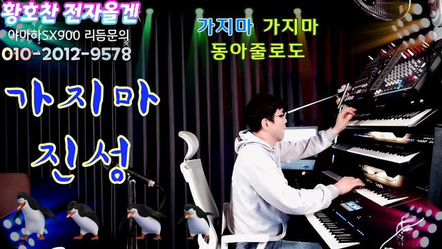 🎹전자올겐연주🎹 🎵(가지마/진성)🎵 🎀연주:황호찬🎀 смотреть онлайн