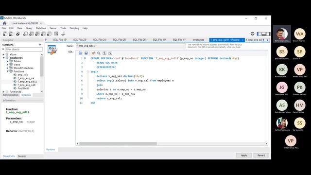 PL SQL Functions Create and Usage смотреть онлайн