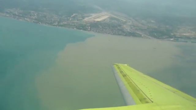взлет самолета из сочи, boeing 737-400 смотреть онлайн