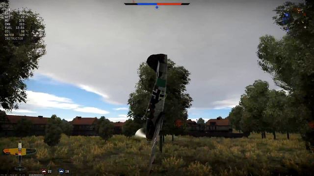 War Thunder Realistic: Bf 109 K-4 [20mm Joy] смотреть онлайн