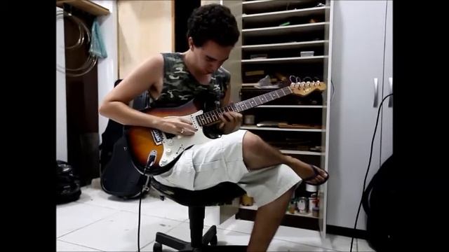 Solo Wasting Love - Iron Maiden - Eduardo Mafra смотреть онлайн