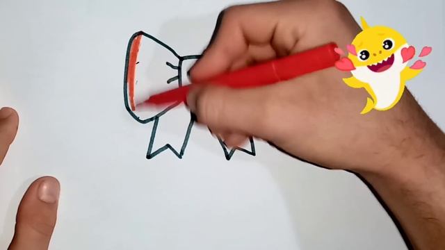 Draw a picture of bow/Buatlah gambare busur untuk anak-anak/Рисование бантик для детей смотреть онлайн