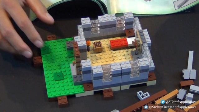 Lego Minecraft - The First Night Set #21115 - Box opening and Build смотреть онлайн