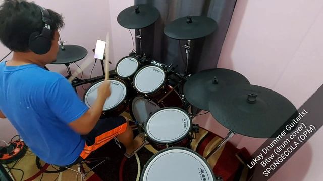Bitiw - Spongecola (drum cover in Alesis Strike Pro SE) смотреть онлайн