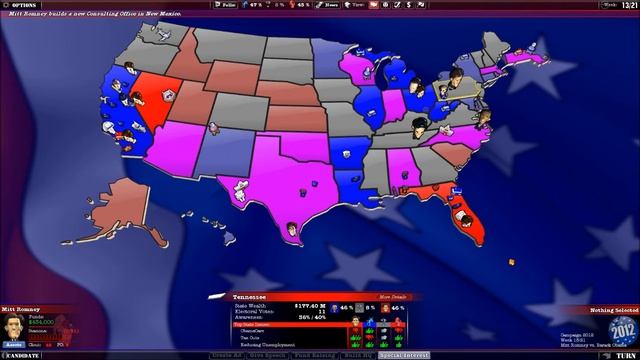 Let's Play - The Political Machine 2012 - Mitt Romney and Paul Ryan смотреть онлайн