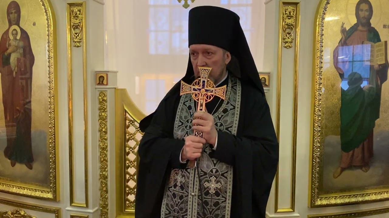 Проповедь настоятеля храма, архимандрита Иеронима (Тестина), в Прощеное воскресенье. смотреть онлайн