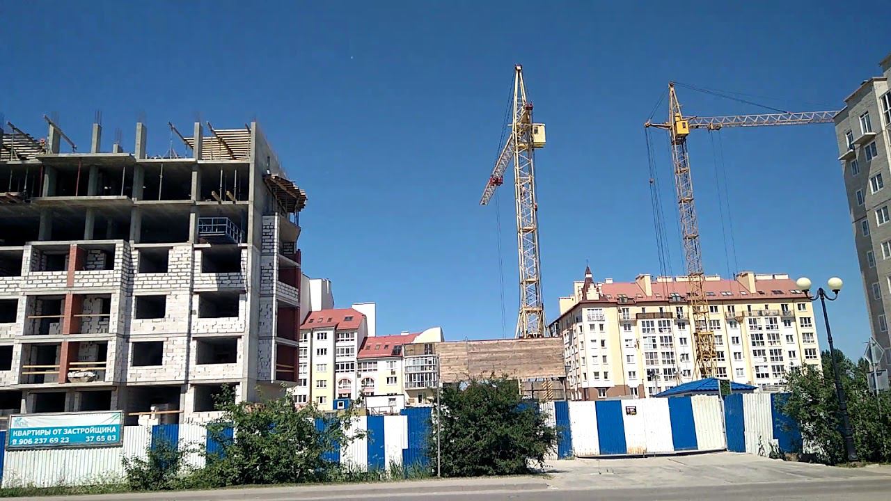 ЖК по ул Окружной, Греенсити, Зеленоградск, Съемка Май 2018 смотреть онлайн