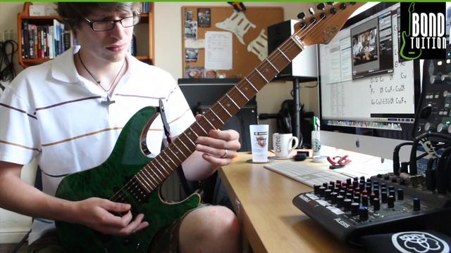 Fusion Guitar Improvisation - David Bond смотреть онлайн
