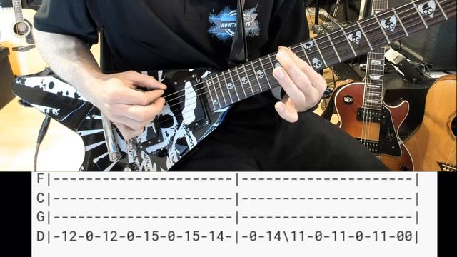 Breathe The Prodigy Guitar Tutorial + Tabs + original Tuning смотреть онлайн