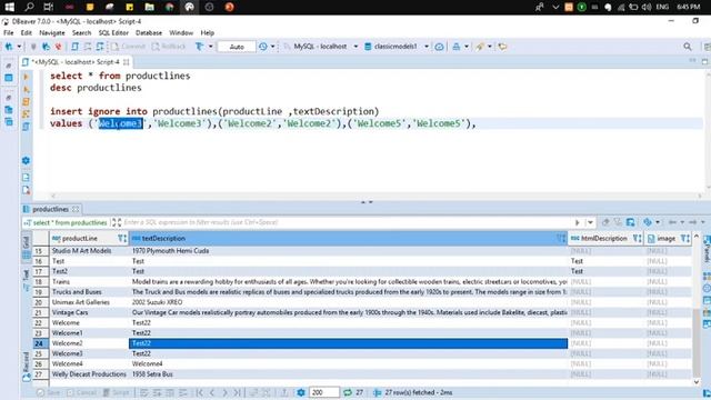 13 MySQL | DML | Insert | on duplicate key update смотреть онлайн