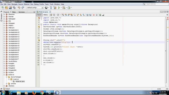 Networking in Java Socket Programming смотреть онлайн
