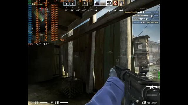 CS:GO 1280*1024 4:3 - Xeon E5 2689 RX 570 Gameplay смотреть онлайн