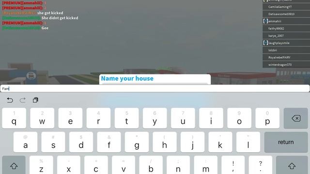Buying New House In Bloxburg