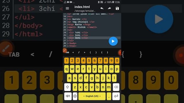 WEB DASTURLASH 2-DARS DAVOMI... смотреть онлайн