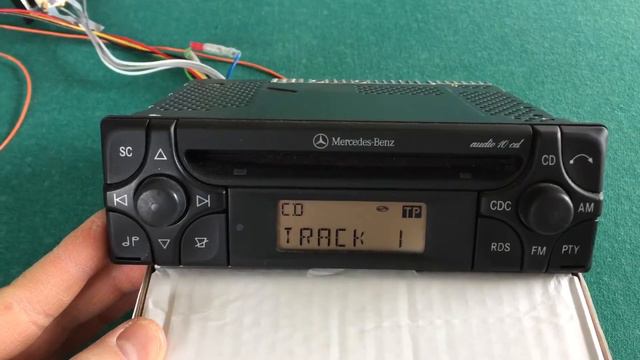 Mercedes Audio 10 CD MF2910 Alpine Original смотреть онлайн
