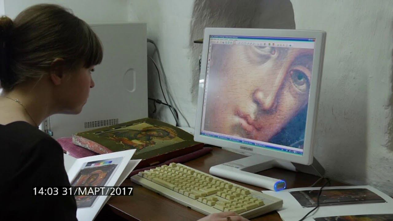 Работа реставраторов в Сергиево-Посадском музее-заповеднике
