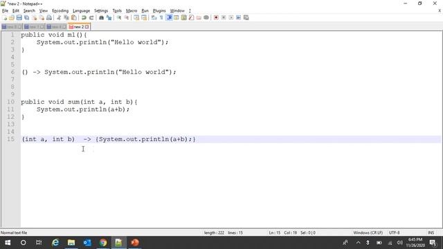 Lambda Expression(Anonyms Function) in Java (Hindi) | Basic | Java 8 | смотреть онлайн