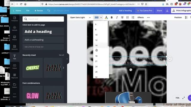 Creating an infographic on Canva смотреть онлайн