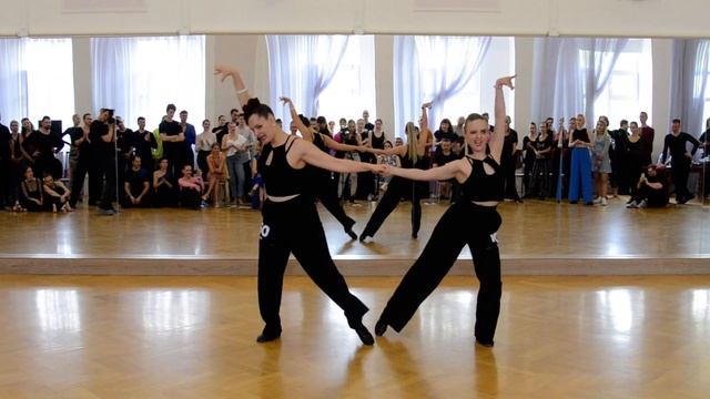 Летние ночи 2023, Рутины, Болотина Анна и Сиротининна Дарья, Хастл Discofox смотреть онлайн