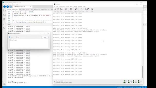 Testing the Smart Concrete Curing Monitor Device - Memory Leaks смотреть онлайн