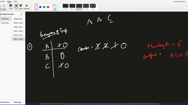 76. Minimum Window Substring | LeetCode | Java Solution смотреть онлайн
