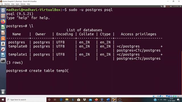 Postgresql installation on ubuntu Operating system смотреть онлайн