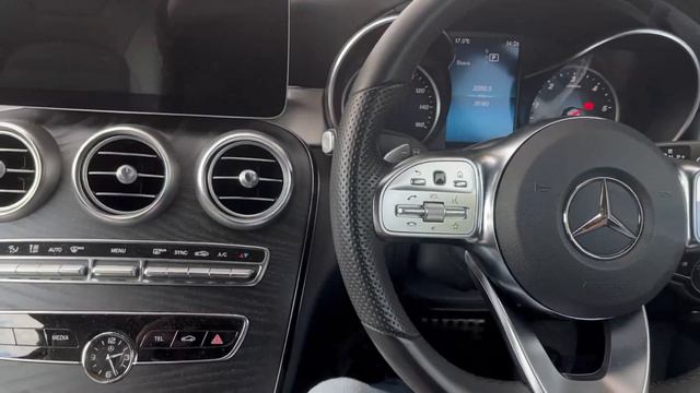 How to lift wiper blades for wash or change Mercedes C class (W205) смотреть онлайн