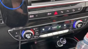 Автоматическое Включение обогрева лобового стекла Audi Q7 при минусовой температуре.