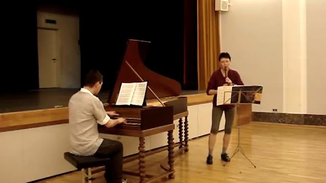 Vivace from the f-minor sonata - G. Ph. Telemann - TWV 41:f1 смотреть онлайн