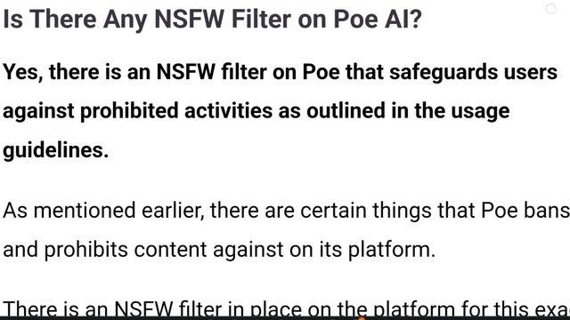 Does Poe AI Allow NSFW? Is There Any NSFW Filter on Poe AI? How to Turn ON/ OFF Poe AI NSFW Filter смотреть онлайн