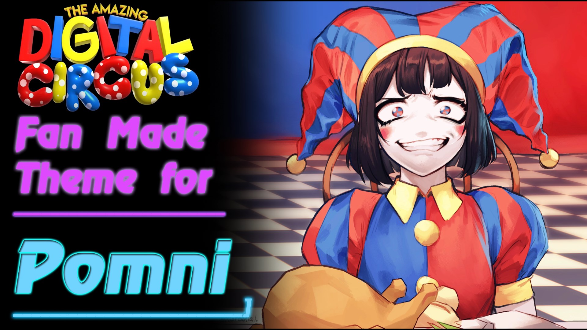 The Amazing Digital Circus - POMNI (Оригинальная песня) Саундтрек для Pomni - Цифровой Цирк