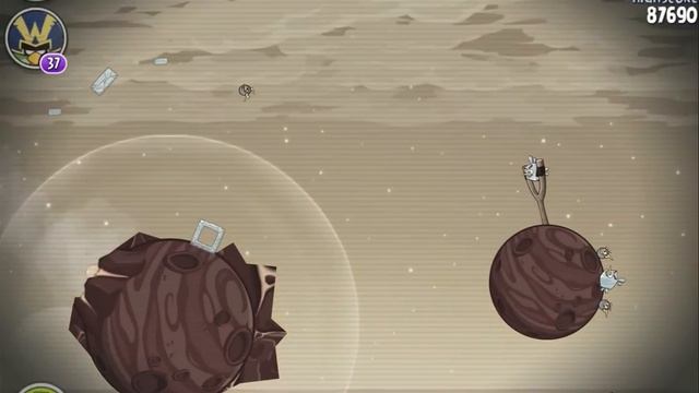 Angry Birds Space Red Planet Level M5-18 Mirror World Walkthrough 3 Star смотреть онлайн