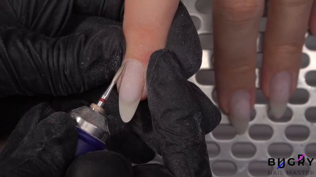 Working On Manicure Mistakes | How To Form An Almond Shape Manicure | Russian, Efile Manicure смотреть онлайн