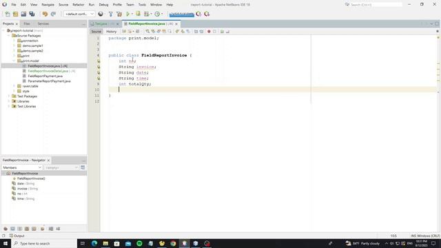 How to Print Report with SubTable using IReport with Java Swing смотреть онлайн
