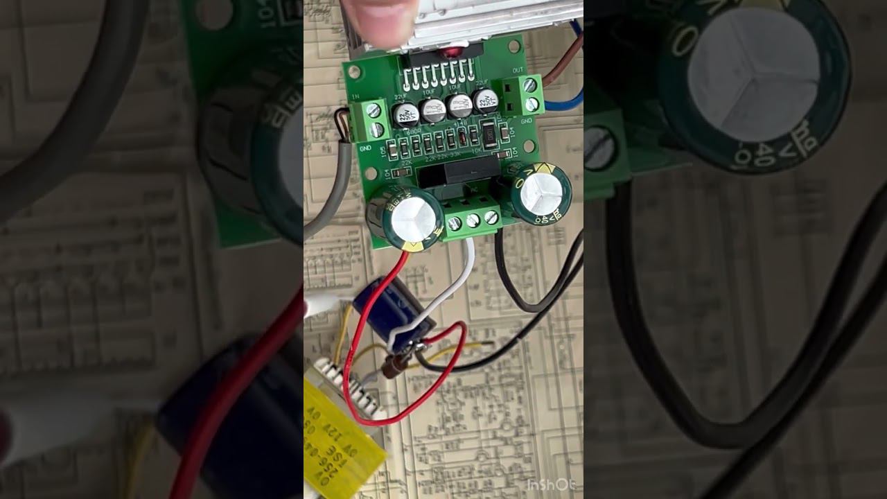 Обзор усилителя на микросхеме TDA7294 100вт + Бас тест