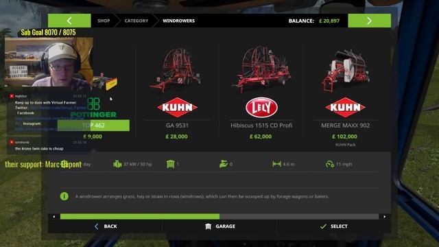 The Realism Experiment, Day 32 | Coldborough Park Farm: Farming Simulator 17 Live смотреть онлайн