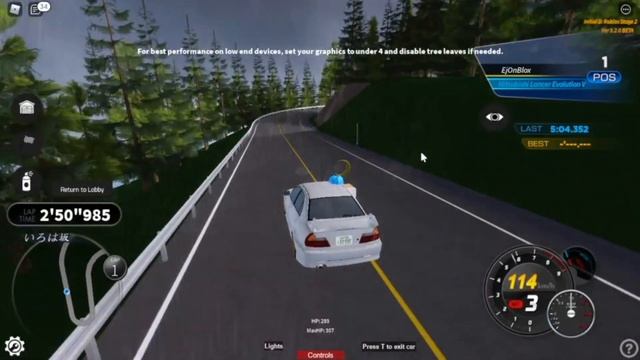 Trying to play (3.2.0 UPDATE) Initial D: Roblox Stage 2 BETA смотреть онлайн