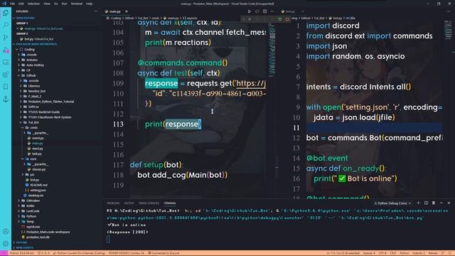 【Proladon】Code a discord bot - EP18 Part 2 - 網路Json資料儲存 смотреть онлайн